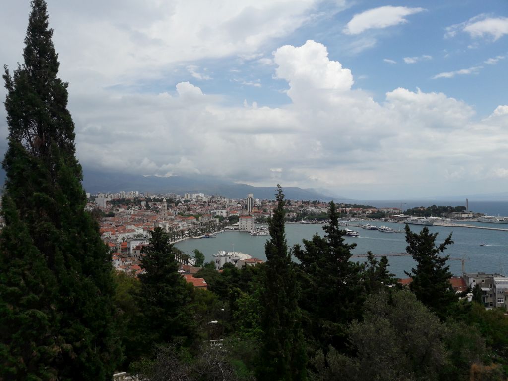 View from Marjan Hill, Split, Croatia