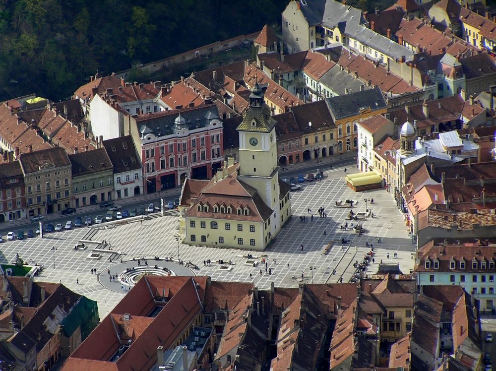 Downtown of Brasov, Romania