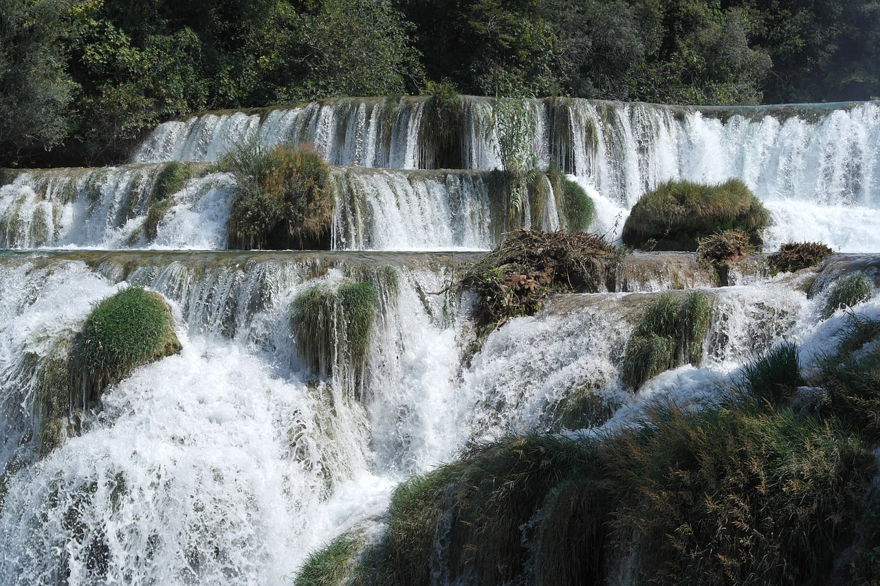waterfall in Krka National Park
